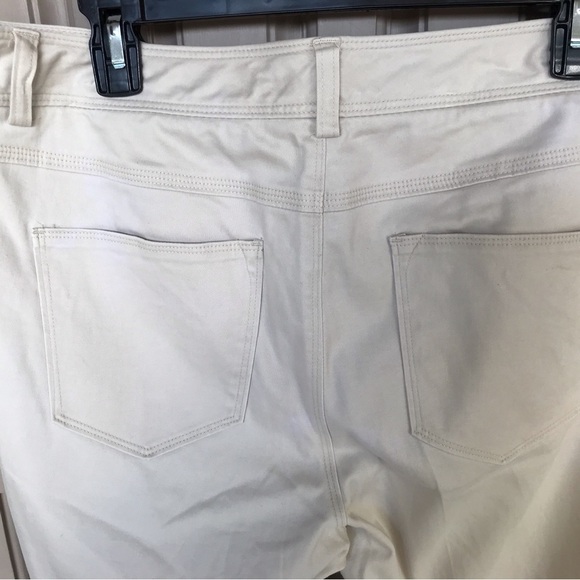 Dana Buchman Pants  Sz12 Super Nice Ivory HiRise Straight Excellent Condition - Picture 8 of 8